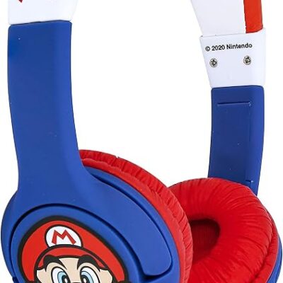 SUPER MARIO BLUE KIDS HEADPHONES (EUR)